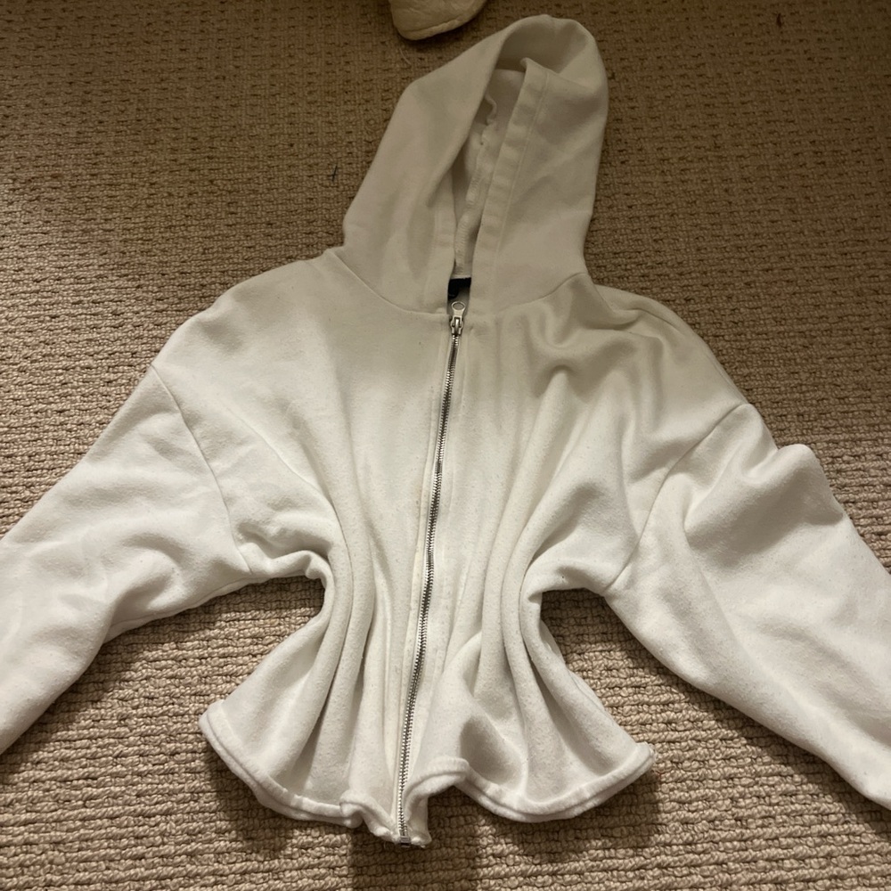 Art Class White Hooded Jacket